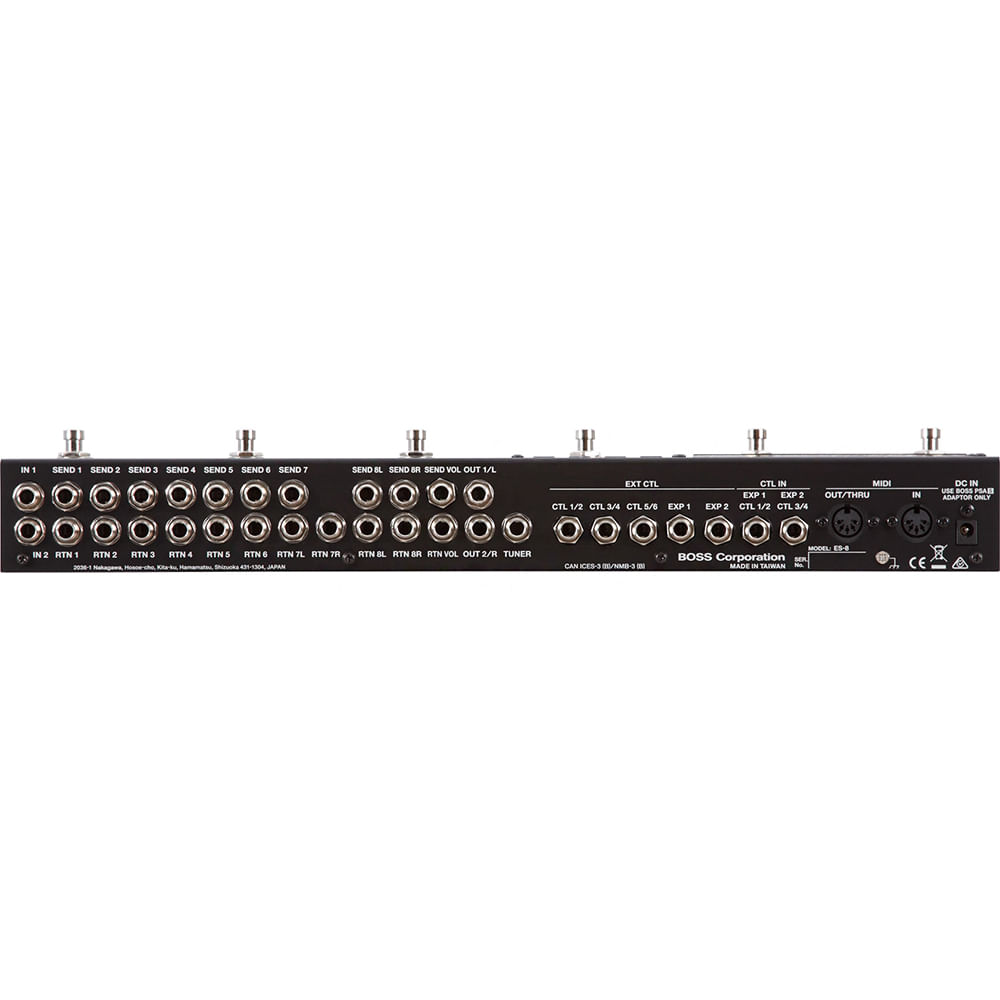 Controlador Boss ES-8 - Reference