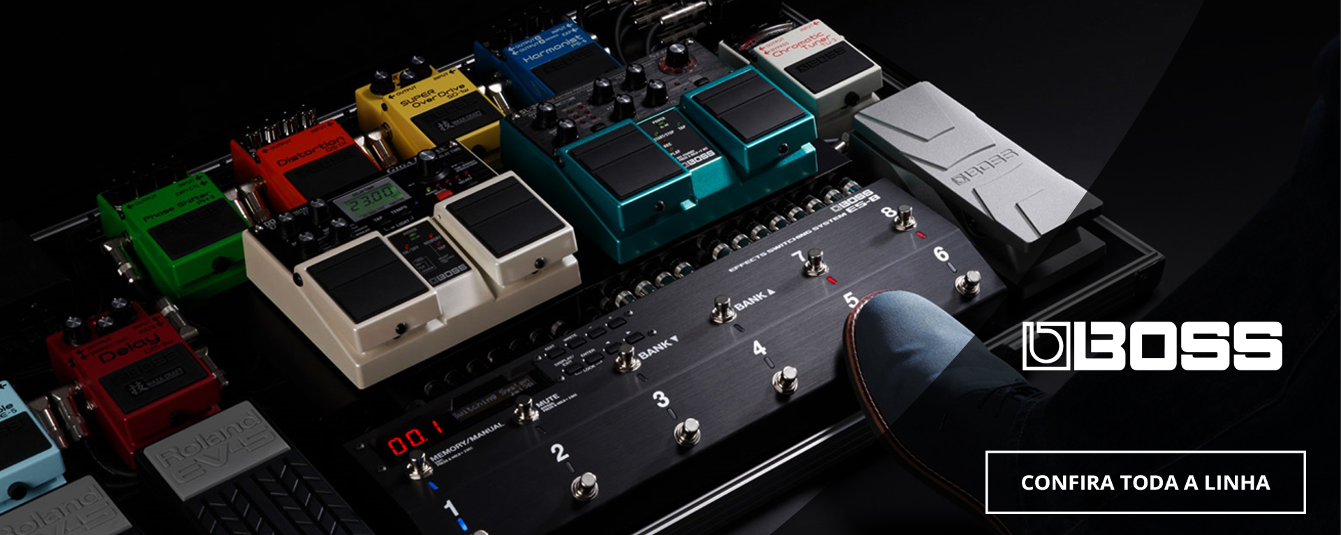 Boss Pedais